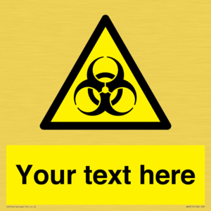 Custom Bio-Hazard Sign